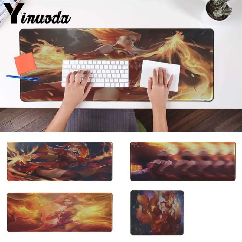 Yinuoda Lina DOTA 2 DIY Design Pattern Game mousepad Anti-Slip Laptop PC Mice Pad Mat Big Lock Edge Mousepad For LOL
Yinuoda Lina DOTA 2 DIY Design Pattern Game mousepad Anti-Slip Laptop PC Mice Pad Mat Big Lock Edge Mousepad For LOL