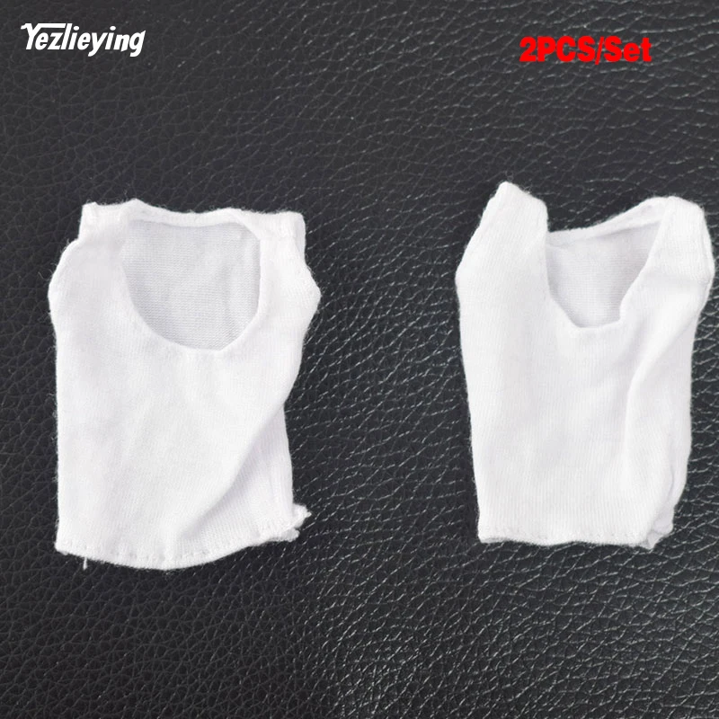 2PCS/Set 1/6 Scale Female/Male White sleeveless Vest undershirt Bottoming Shirt Round neck+ V-neck Low chest Clothes Accessories
2PCS/Set 1/6 Scale Female/Male White sleeveless Vest undershirt Bottoming Shirt Round neck+ V-neck Low chest Clothes Accessories