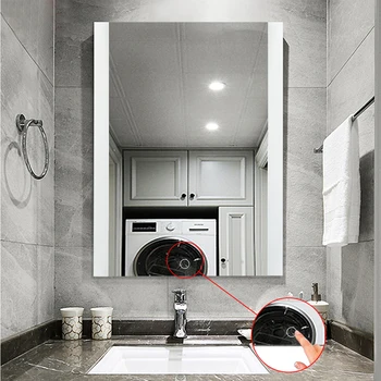 Multi-size LED Bathroom Makeup Mirror Anti-fog Copper Free Makeup Mirror Bathroom Makeup Tool with Frosted Acrylic Sideband HWC
Multi-size LED Bathroom Makeup Mirror Anti-fog Copper Free Makeup Mirror Bathroom Makeup Tool with Frosted Acrylic Sideband HWC