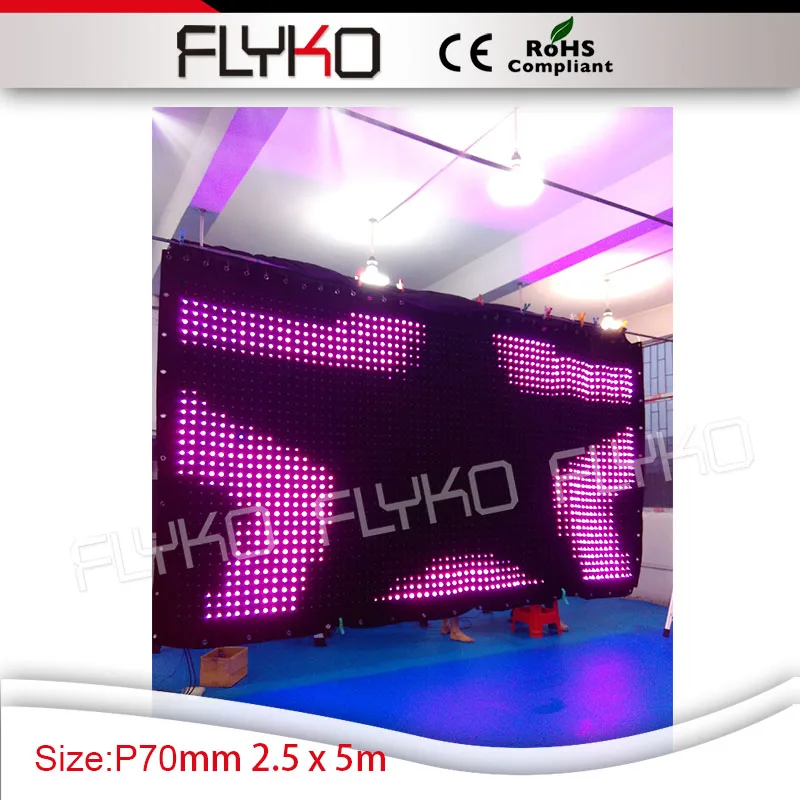 

full color led spotlight xxx flashlights images led curtain light led xxx videos display 2.5*5m P7