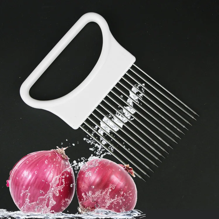 Onion Cutter Potato Slicer Kitchen Gadgets Kitchen Accessories Stainless Steel Onion Chopping Onion Slicer Needle Kitchen Tool
Onion Cutter Potato Slicer Kitchen Gadgets Kitchen Accessories Stainless Steel Onion Chopping Onion Slicer Needle Kitchen Tool