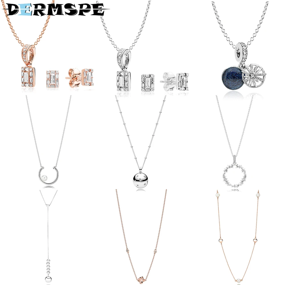 DERMSPE S925 Real Silver 2018 Winter Clavicle Necklace Fit Diy Woman Jewelry Delicate Cubes Wreath Shapenight Sky Design B800971
DERMSPE S925 Real Silver 2018 Winter Clavicle Necklace Fit Diy Woman Jewelry Delicate Cubes Wreath Shapenight Sky Design B800971