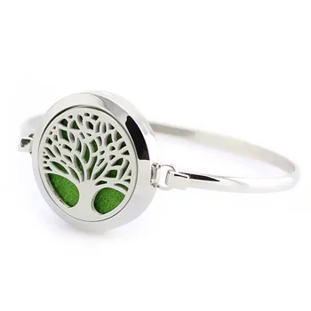 Tree Life Stainless Steel Magnetic Essential Oil Lockets Bangles Aroma Perfume Diffuser Locket Bangle Bracelet for Women
Tree Life Stainless Steel Magnetic Essential Oil Lockets Bangles Aroma Perfume Diffuser Locket Bangle Bracelet for Women