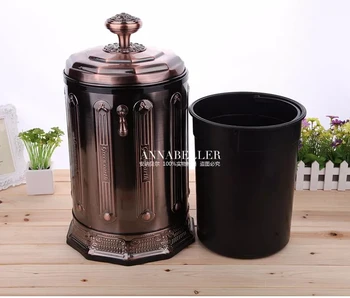 luxury metal rubbish bin office supplies home household garbage bags metal trash bin waste bin poubelle garbage bin LJT007
luxury metal rubbish bin office supplies home household garbage bags metal trash bin waste bin poubelle garbage bin LJT007