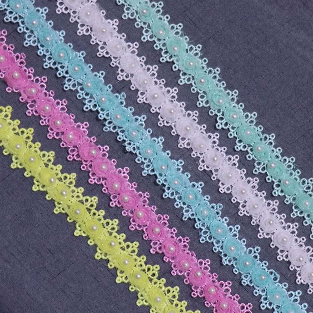H022 Polyester Soluble Polyester Lace Trim Knitting Wedding Embroidered Diy Handmade Patchwork Ribbon Sewing Supplies Crafts
H022 Polyester Soluble Polyester Lace Trim Knitting Wedding Embroidered Diy Handmade Patchwork Ribbon Sewing Supplies Crafts