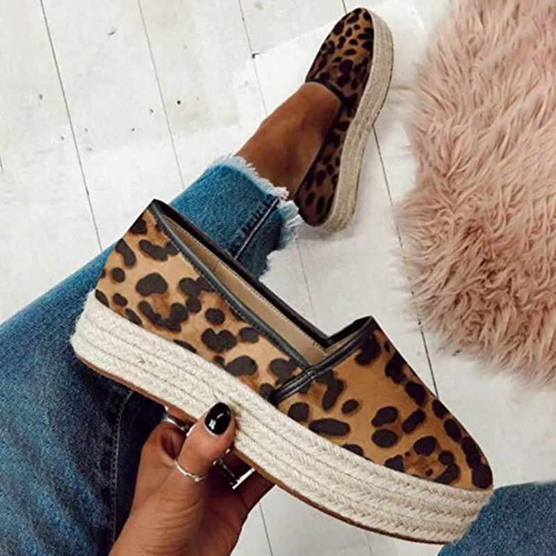 New Espadrilles Women Flats Shoes Slip On Casual Hemp Thick Bottom Platform Shoes Ladies Slip on Lazy Flats Loafers Dropshipping
New Espadrilles Women Flats Shoes Slip On Casual Hemp Thick Bottom Platform Shoes Ladies Slip on Lazy Flats Loafers Dropshipping