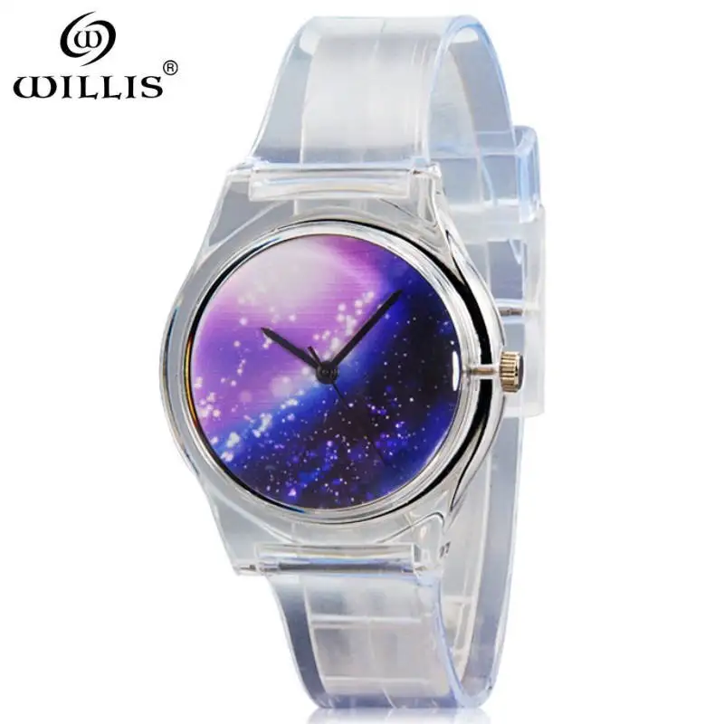 WILLIS Brand Quartz Women Watch Girls Sport Watches Silicone Band waterproof Relogio Masculino Leisure Women Cosmic sky watches
WILLIS Brand Quartz Women Watch Girls Sport Watches Silicone Band waterproof Relogio Masculino Leisure Women Cosmic sky watches