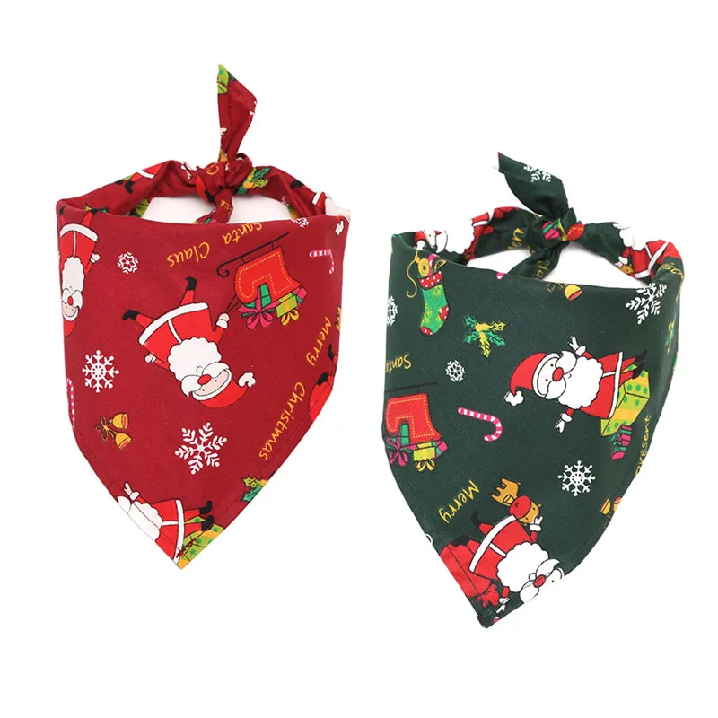 Christmas Dog Scarf Fashion Dog Bandana Christmas Pet Scarf Dogs Grooming Accessories Triangular Bandage for Small Dogs Pug York
Christmas Dog Scarf Fashion Dog Bandana Christmas Pet Scarf Dogs Grooming Accessories Triangular Bandage for Small Dogs Pug York