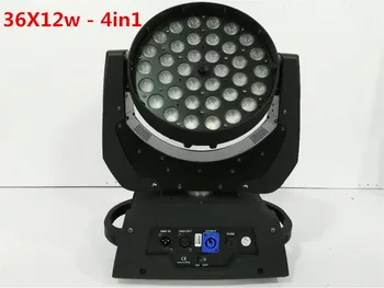 4pcs / Zoom 36x12w 4 in 1 LED Zoom Moving Head Light 12W RGBW +UV DMX512 Stage Light Suitable for Party Bar KTV Effect Lights
4pcs / Zoom 36x12w 4 in 1 LED Zoom Moving Head Light 12W RGBW +UV DMX512 Stage Light Suitable for Party Bar KTV Effect Lights