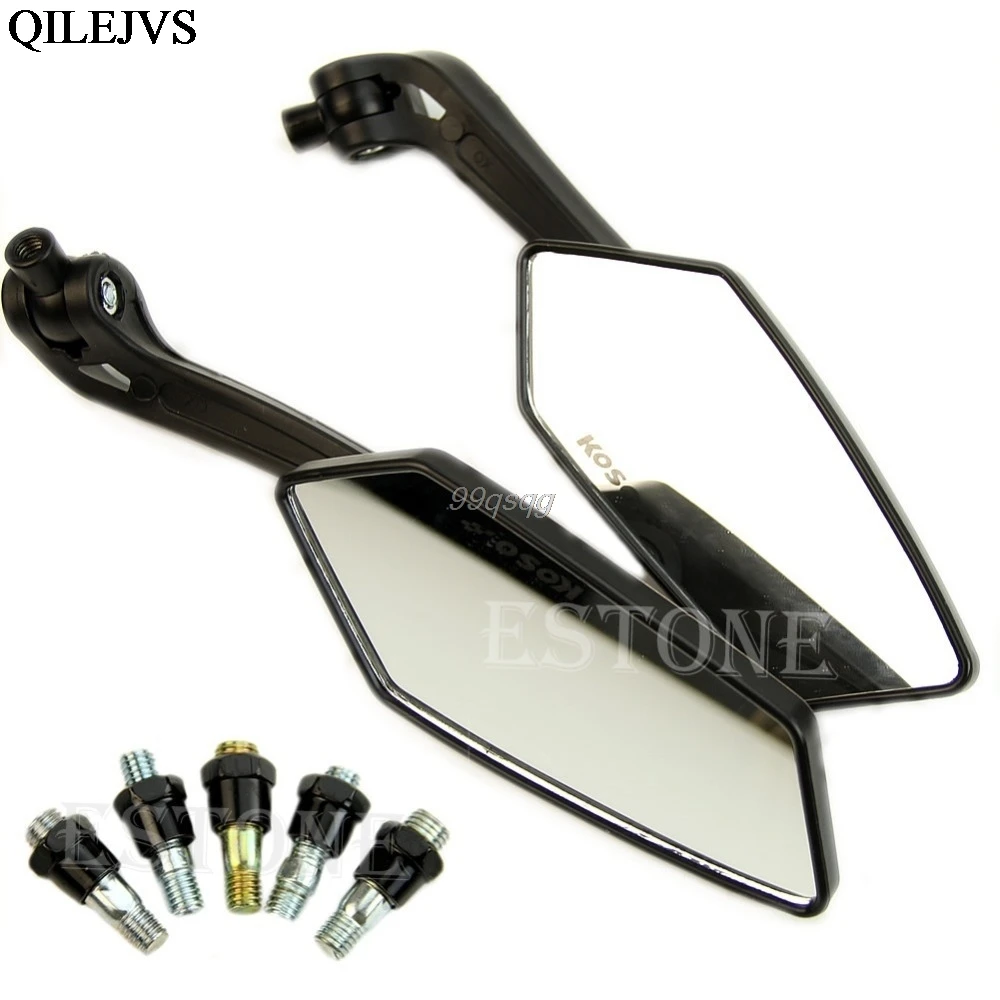 Universal Scooter Rearview Mirrors Pair Moped ATV Motorcycle Backup Mirror Drop shipping
Universal Scooter Rearview Mirrors Pair Moped ATV Motorcycle Backup Mirror Drop shipping