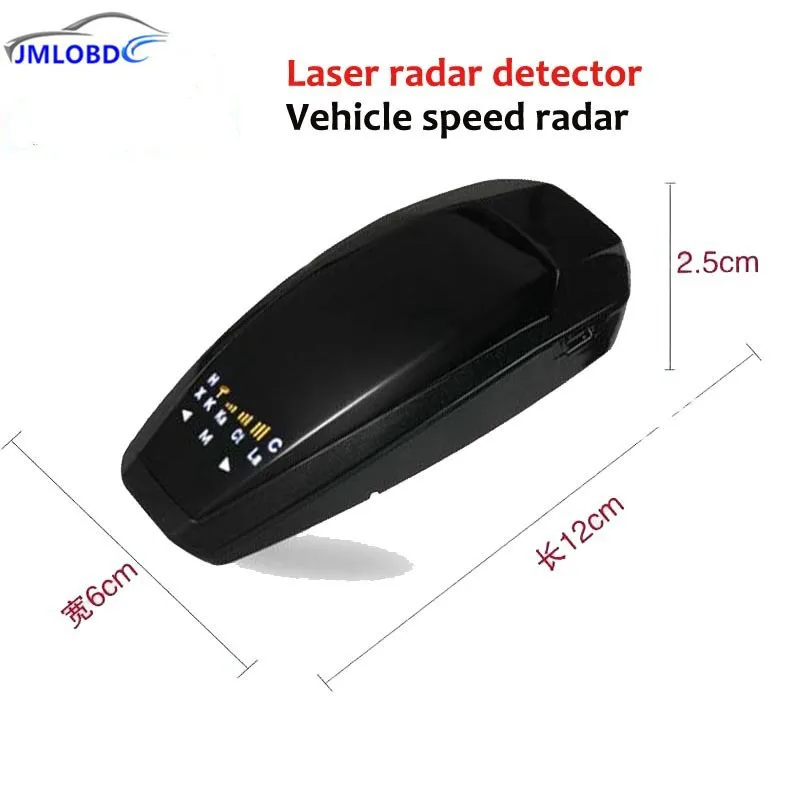2018 Car Speed Detector Russia /English Voice Alert Warning Car-Detector auto Voice Alert Electronic Dog Anti Radar Detectors