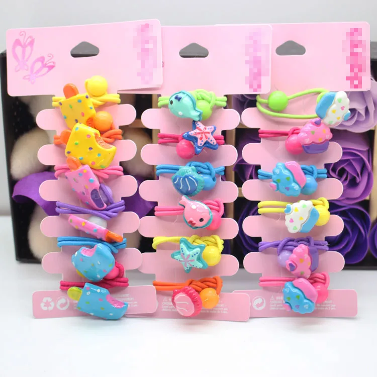 6 Pcs/set fashion animals shape charm ponytail holders ice cream charm scrunchie elastic hair bands girl's hair accessories
6 Pcs/set fashion animals shape charm ponytail holders ice cream charm scrunchie elastic hair bands girl's hair accessories