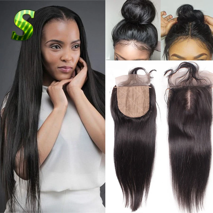 Brazilian Silk Base Closure Straight Human Hair Silk Base Closure With Baby Hair Virgin Hair Silk Base Closure Free/Middle/3Part
Brazilian Silk Base Closure Straight Human Hair Silk Base Closure With Baby Hair Virgin Hair Silk Base Closure Free/Middle/3Part
