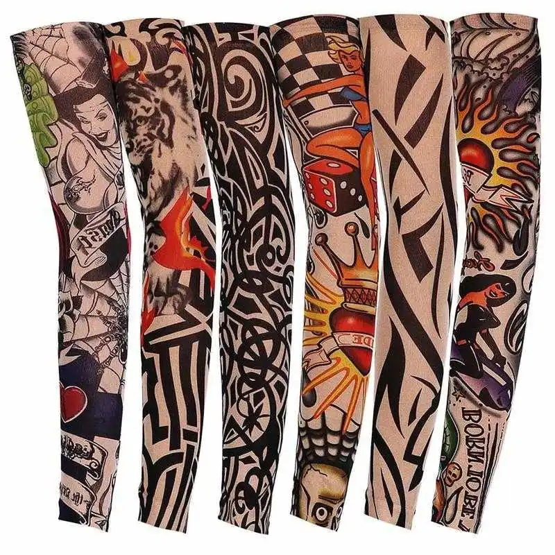 1pc Tattoo Arm Unisex Uv Running Cycling Sports Elasticity Compression Arm Warmer Warmers Basketball Arm Sleeves Men/women
1pc Tattoo Arm Unisex Uv Running Cycling Sports Elasticity Compression Arm Warmer Warmers Basketball Arm Sleeves Men/women