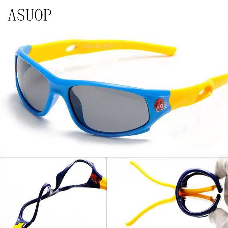 ASUOP 2019 Classic Silicone Children's Sunglasses International Fashion Brand Design Polarizing Glasses UV400 Square Sunglasses
ASUOP 2019 Classic Silicone Children's Sunglasses International Fashion Brand Design Polarizing Glasses UV400 Square Sunglasses