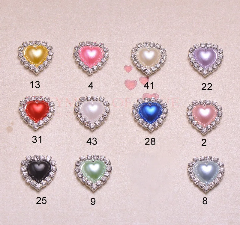 (J0075) 19mmx20mm heart pearl crystal button ,flat back,ivory or pure white pearl,12 colors for choose,100pcs/lot
(J0075) 19mmx20mm heart pearl crystal button ,flat back,ivory or pure white pearl,12 colors for choose,100pcs/lot