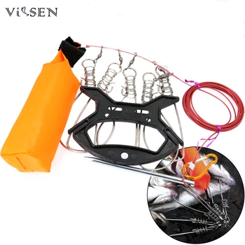 Vissen 3.8M Kukan Fishing Lock Buckle fishing accessories Stainless Steel 5 Snaps Chain Stringer With Float Live Fish Lock belt
Vissen 3.8M Kukan Fishing Lock Buckle fishing accessories Stainless Steel 5 Snaps Chain Stringer With Float Live Fish Lock belt