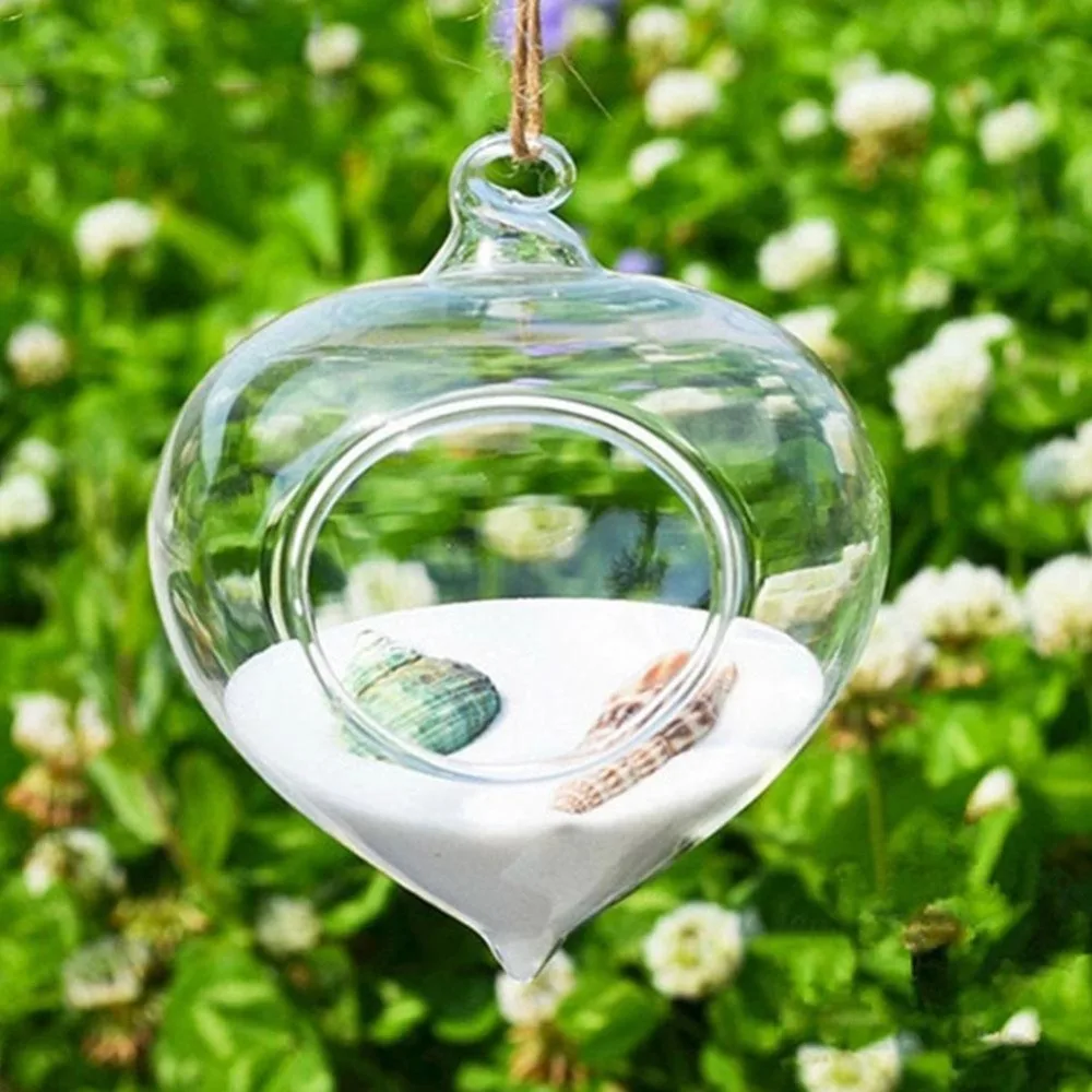 Creative Hanging Glass Vase Flower Hanging Vase Home Decoration Glass Planter Plant Terrarium Container Home Wedding Decor
Creative Hanging Glass Vase Flower Hanging Vase Home Decoration Glass Planter Plant Terrarium Container Home Wedding Decor