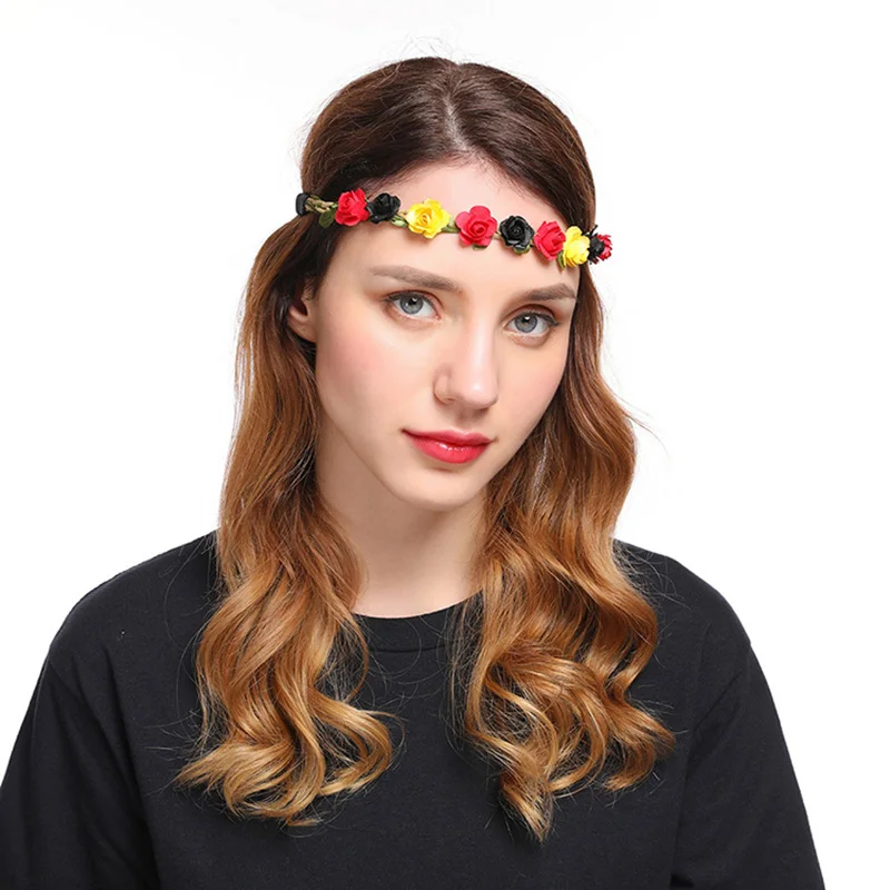 Sweet Elastic Flower Headband Wedding Flower Crown Small Rose Wreath Bridesmaid Garland Elastique Cheveux Bride Hair Accessories
Sweet Elastic Flower Headband Wedding Flower Crown Small Rose Wreath Bridesmaid Garland Elastique Cheveux Bride Hair Accessories