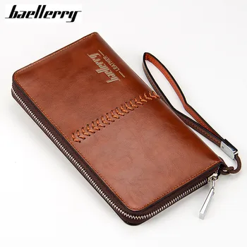 Fashion New Men Wallets Baellerry Brand Male Zipper Purses Long design Men Clutch Bag Cowhide Card Holder Wallet For Business
Fashion New Men Wallets Baellerry Brand Male Zipper Purses Long design Men Clutch Bag Cowhide Card Holder Wallet For Business