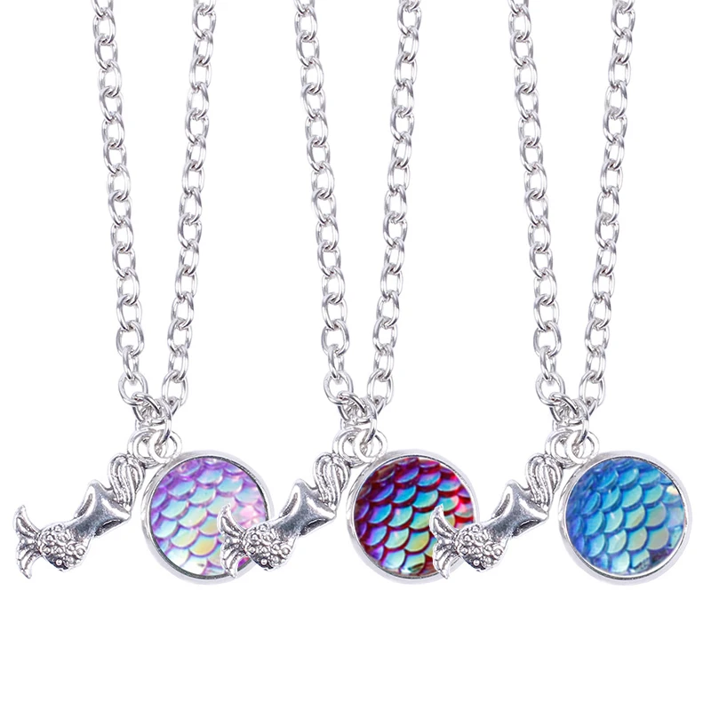 1PC Hot Shimmery Mermaid Scales Fish Adjustable Necklace Mermaid 2018 New Mermaid Pandent Necklaces
1PC Hot Shimmery Mermaid Scales Fish Adjustable Necklace Mermaid 2018 New Mermaid Pandent Necklaces