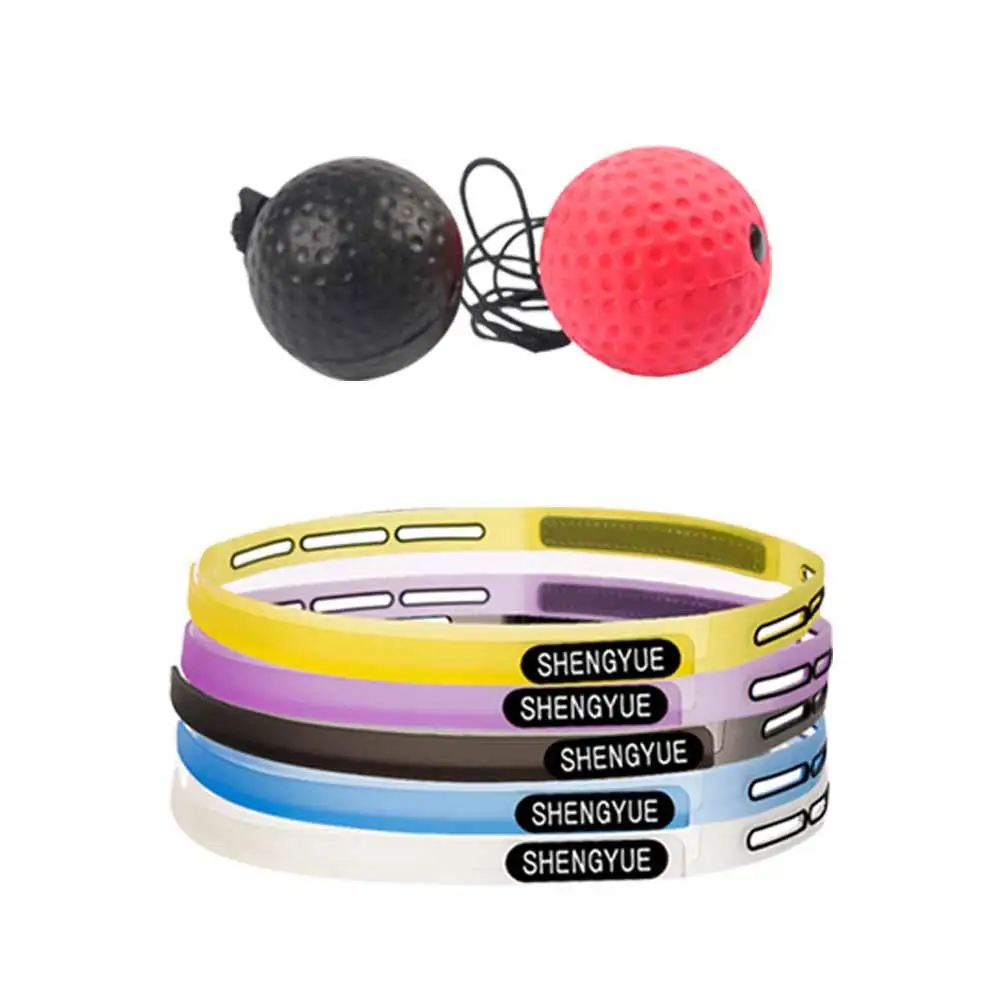 2 Difficulty Level Bouncy Ball Fight Ball Boxing Balls With Head Band For Reflex Speed Training Boxing Punch Muay Thai Exercise
2 Difficulty Level Bouncy Ball Fight Ball Boxing Balls With Head Band For Reflex Speed Training Boxing Punch Muay Thai Exercise