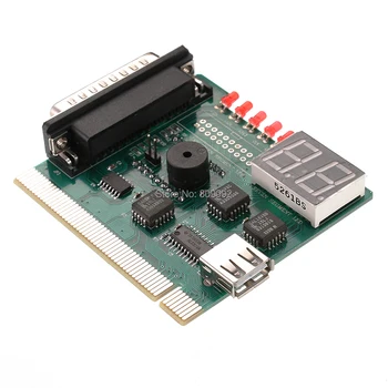 2 Digit Bit PC Computer Motherboard Diagnostic Card USB PCI LCD Tester Analyzer NEW
2 Digit Bit PC Computer Motherboard Diagnostic Card USB PCI LCD Tester Analyzer NEW