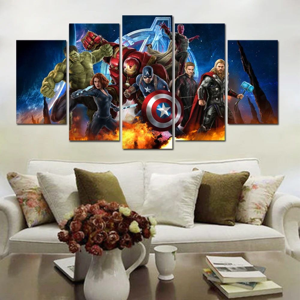 The Avengers Wall Decor Posters And Prints Wall Pictures For Living Room Wall Art Decoration Marvel Canvas Painting
The Avengers Wall Decor Posters And Prints Wall Pictures For Living Room Wall Art Decoration Marvel Canvas Painting