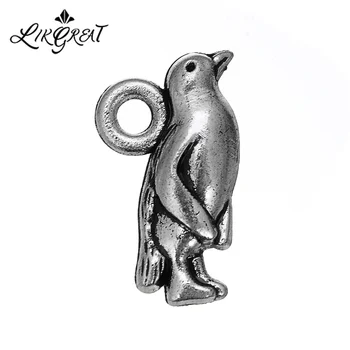 LIKGREAT Silver Color Cute Lovely Penguin Charm Pendant for Jewelry Making Floating Charm Classic DIY Fashion Jewelry Necklace
LIKGREAT Silver Color Cute Lovely Penguin Charm Pendant for Jewelry Making Floating Charm Classic DIY Fashion Jewelry Necklace