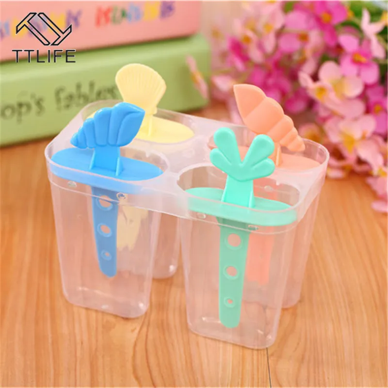 TTLIFE 4 Cavity Ice Mould Plastic Ice Cream Mold With Sticks Useful Popsicle Ice Cream Maker Summer DIY Kitchen Accessories
TTLIFE 4 Cavity Ice Mould Plastic Ice Cream Mold With Sticks Useful Popsicle Ice Cream Maker Summer DIY Kitchen Accessories
