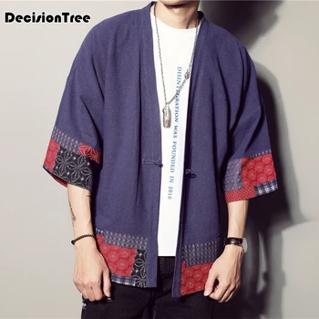 2020 men cotton linen cardigan chinese style male casual loose windbreaker kimono shawl outerwear coat
2020 men cotton linen cardigan chinese style male casual loose windbreaker kimono shawl outerwear coat
