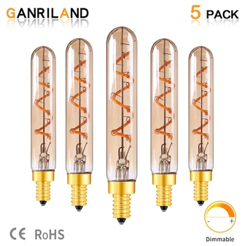 GANRILAND T20 E14 LED Dimmable 2W Vintage LED Decorative Light Bulbs Flexible Filament LED Light Ultra Warm 2200K 20W Equivalent
GANRILAND T20 E14 LED Dimmable 2W Vintage LED Decorative Light Bulbs Flexible Filament LED Light Ultra Warm 2200K 20W Equivalent