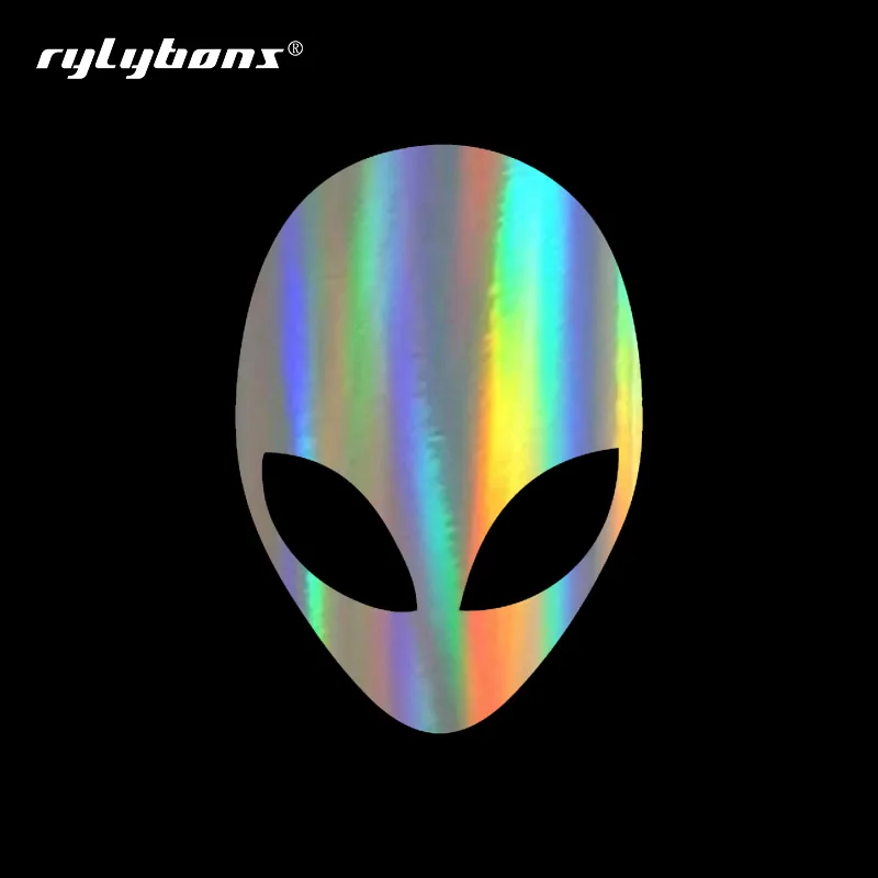 Rylybons DIY 19.6cm*14cm Alien Head Bardian Vinyl Car Stickers Unique Car-styling Stickers and Decals Auto Car Accessories
Rylybons DIY 19.6cm*14cm Alien Head Bardian Vinyl Car Stickers Unique Car-styling Stickers and Decals Auto Car Accessories