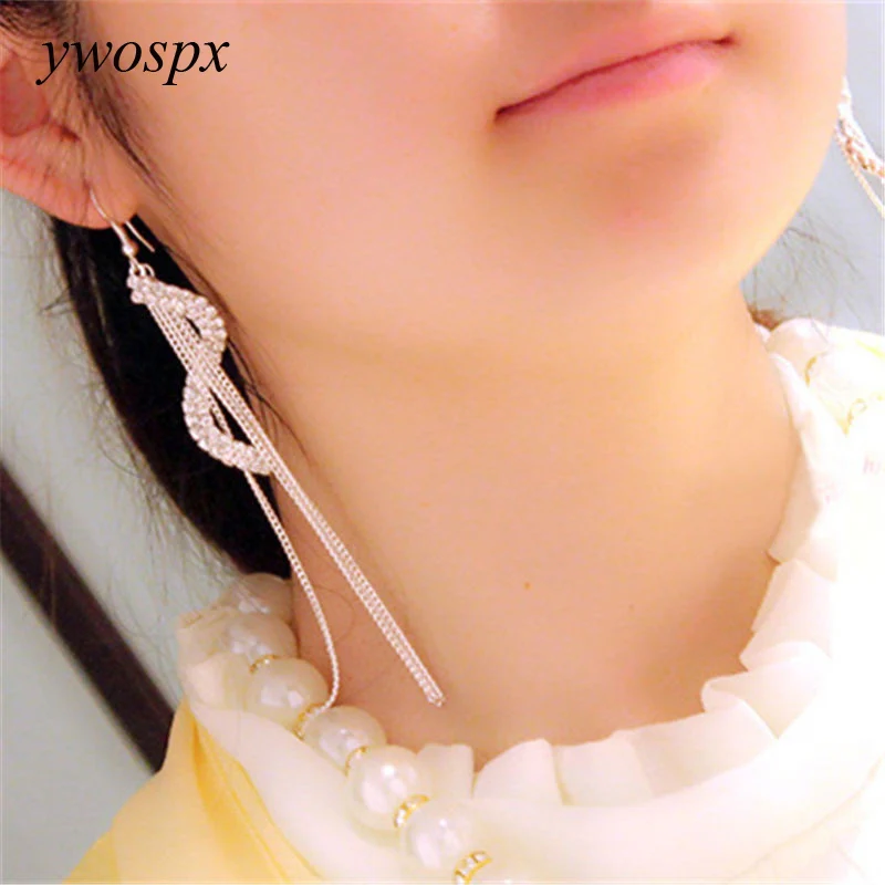 Luxury Zircon Gold Silver Color Tassel Dangle Earrings for Women Jewelry Wedding Accessories Brincos Earring Statement Gifts
Luxury Zircon Gold Silver Color Tassel Dangle Earrings for Women Jewelry Wedding Accessories Brincos Earring Statement Gifts