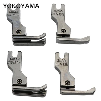 YOKOYAMA Sewing Machine Pressure Foot CR1 / 16N CL1 / 16N CR1 / 32N CL1 / 32N Stainless Steel Industrial High Low Pressure Foot
YOKOYAMA Sewing Machine Pressure Foot CR1 / 16N CL1 / 16N CR1 / 32N CL1 / 32N Stainless Steel Industrial High Low Pressure Foot