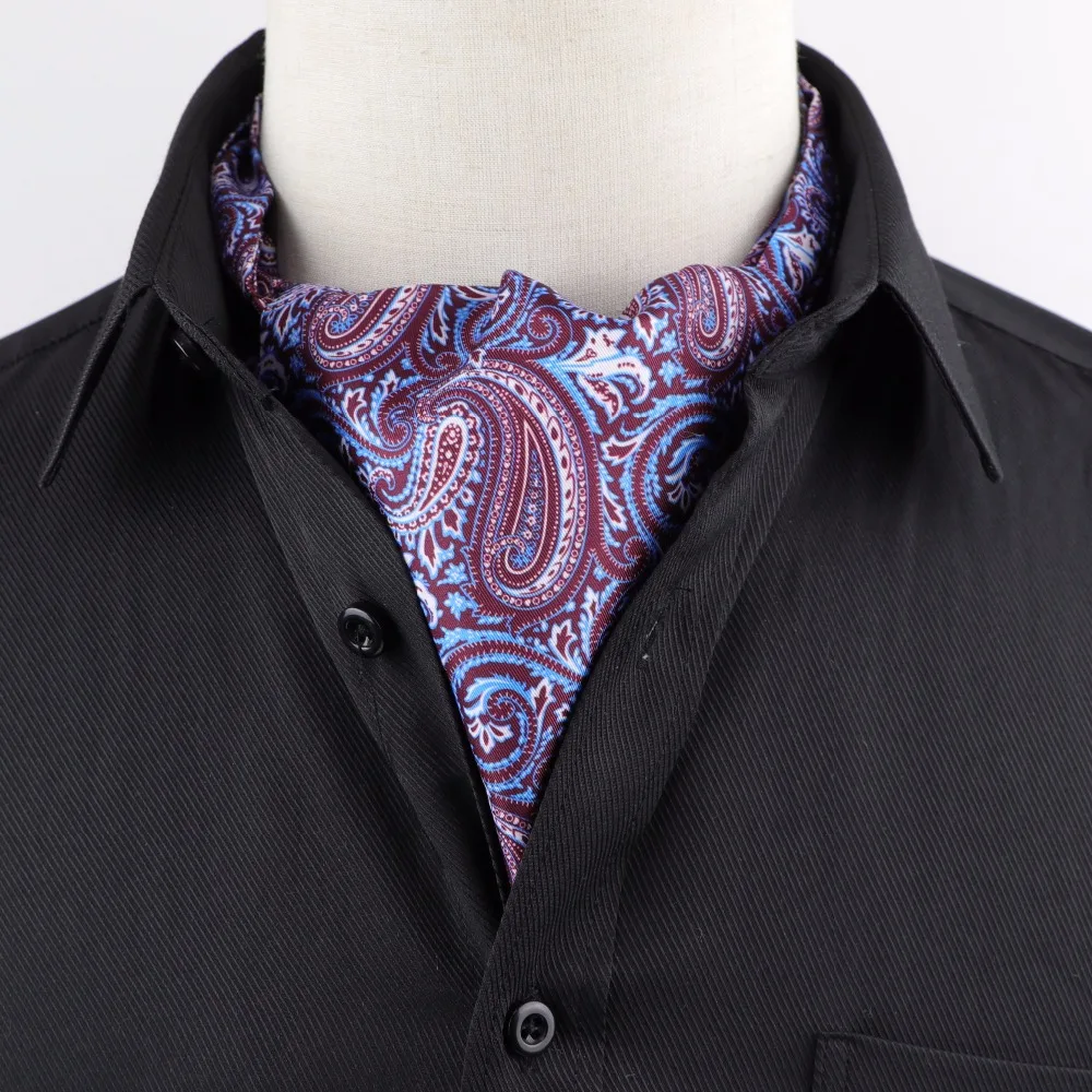 Men Vintage Polka Dot Wedding Formal Cravat Ascot Scrunch Self British Style Smooth Silk Polyester Neck Tie Luxury
Men Vintage Polka Dot Wedding Formal Cravat Ascot Scrunch Self British Style Smooth Silk Polyester Neck Tie Luxury