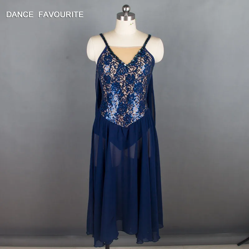 Navy Blue Sequin Lace Bodice Lyrical Dance Costumes Ballet Dress Women & Girl Stage Dance Costumes Ballerina Dance Dress
Navy Blue Sequin Lace Bodice Lyrical Dance Costumes Ballet Dress Women & Girl Stage Dance Costumes Ballerina Dance Dress