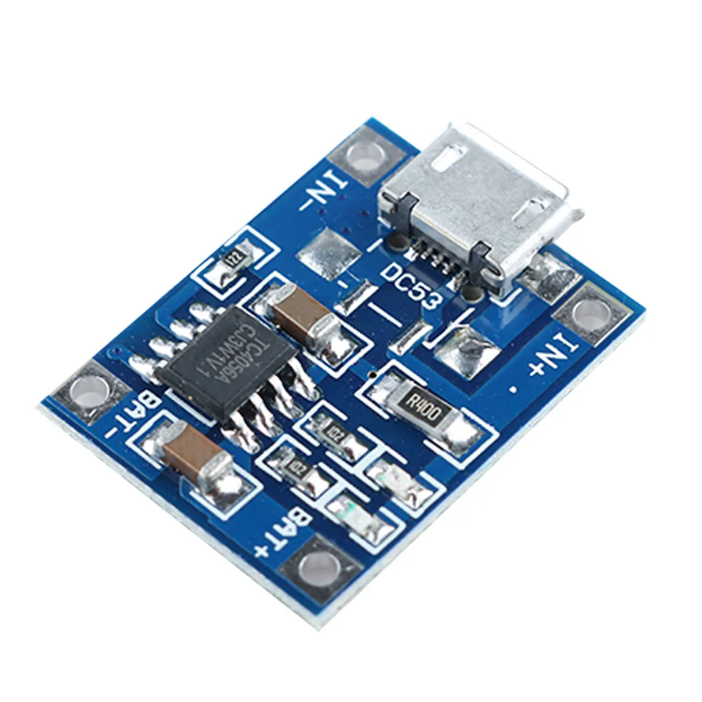 1PC 5V 1A 1S 3.7V Li-ion 18650 Lithium Lipo Battery Charging Module Charger Board
1PC 5V 1A 1S 3.7V Li-ion 18650 Lithium Lipo Battery Charging Module Charger Board