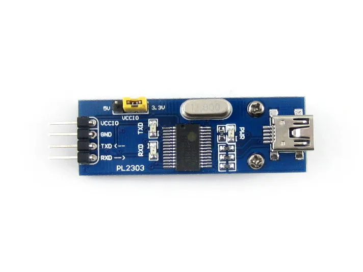 5pcs/lot PL2303 USB UART Board (mini) USB TO UART solution with USB mini-AB connector Supports windows XP/7/8/8.1/10
5pcs/lot PL2303 USB UART Board (mini) USB TO UART solution with USB mini-AB connector Supports windows XP/7/8/8.1/10