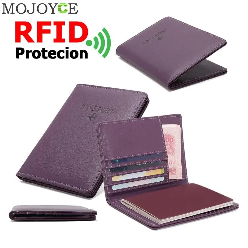 Fashion Solid RFID Passport Wallet Bags Women Men Leather Bifold ID Credit Business Cards Holder Case Femme Carteira Mujer Purse
Fashion Solid RFID Passport Wallet Bags Women Men Leather Bifold ID Credit Business Cards Holder Case Femme Carteira Mujer Purse