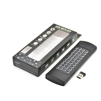 Air Mouse Backlight Wireless Keyboard 2.4G Remote Control IR Learning Fly Air Mouse Backlit For Android TV Box PC
Air Mouse Backlight Wireless Keyboard 2.4G Remote Control IR Learning Fly Air Mouse Backlit For Android TV Box PC