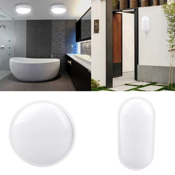 16/20W LED Moistureproof Lamp AC85-265V Wall Light 2835 Ceiling Spotlight Bathroom Living room Door Corridor Lighting Oval/Round
16/20W LED Moistureproof Lamp AC85-265V Wall Light 2835 Ceiling Spotlight Bathroom Living room Door Corridor Lighting Oval/Round