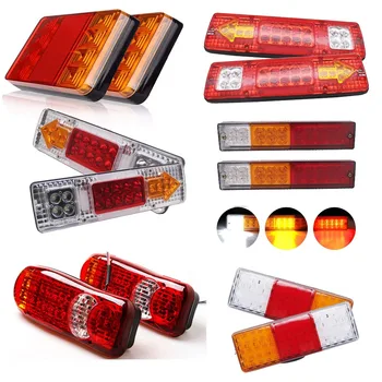 Yait 2Pcs Waterproof LED Taillights Rear Tail Light DC 12V 24V for Trailer Truck Boat Car Styling Warning Turn Signal Lights
Yait 2Pcs Waterproof LED Taillights Rear Tail Light DC 12V 24V for Trailer Truck Boat Car Styling Warning Turn Signal Lights