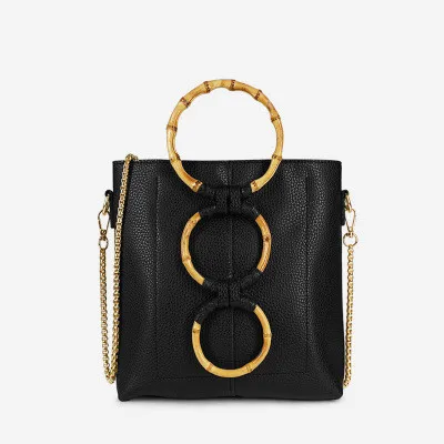 New Fashion Shoulder Bag Round Ring Wooden Handle Bag Women Bucket Bag Famous Designer Personality BIG Messenger Totes
New Fashion Shoulder Bag Round Ring Wooden Handle Bag Women Bucket Bag Famous Designer Personality BIG Messenger Totes