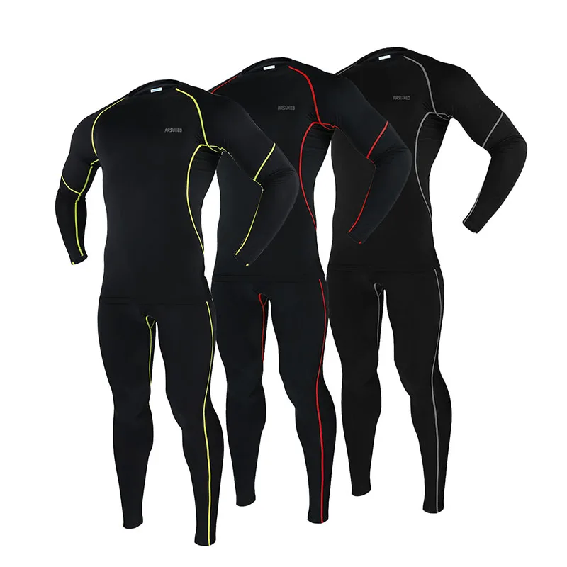 ARSUXEO Men Winter Cycling Base Layers Thermal Warm Up Fleece Compression Underwear Shirts Running Sets Jersey Sports Suits
ARSUXEO Men Winter Cycling Base Layers Thermal Warm Up Fleece Compression Underwear Shirts Running Sets Jersey Sports Suits