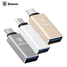 Baseus USB 3.1 Type C Male to USB 3.0 Cable Converter USB-C Type-c OTG Adapter For Xiaomi mi5 mi4c Meizu Pro 5 6 Zuk Z1 Z2 LG G5