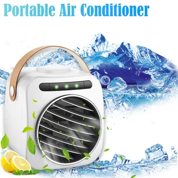 Portable Air Cooler 3 in 1 Mobile Air Conditioner Humidifier Air purifier With 3 Fan Speeds USB Charging for Office At Home
Portable Air Cooler 3 in 1 Mobile Air Conditioner Humidifier Air purifier With 3 Fan Speeds USB Charging for Office At Home