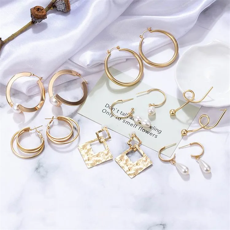 2019 Gold Color Hoop Earrings Minimalist Geometric Metal Circle Square Statement Earrings For Women Zinc Alloy Trendy Jewelry
2019 Gold Color Hoop Earrings Minimalist Geometric Metal Circle Square Statement Earrings For Women Zinc Alloy Trendy Jewelry