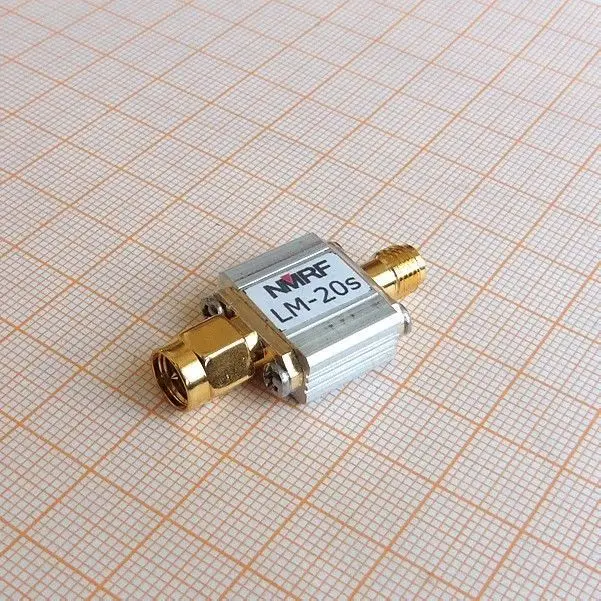 RF coaxial limiter SMA 1MHz~1GHz 10dBm F/ VHF amplifier, short wave SDR receiver
RF coaxial limiter SMA 1MHz~1GHz 10dBm F/ VHF amplifier, short wave SDR receiver
