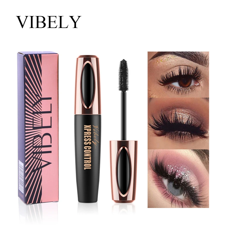 VIBELY 4D Fiber Eyelashes Mascara Makeup Lengthening Curling Eyes Lashes Black Waterproof Fiber Mascara Volume Eyelash Make Up
VIBELY 4D Fiber Eyelashes Mascara Makeup Lengthening Curling Eyes Lashes Black Waterproof Fiber Mascara Volume Eyelash Make Up